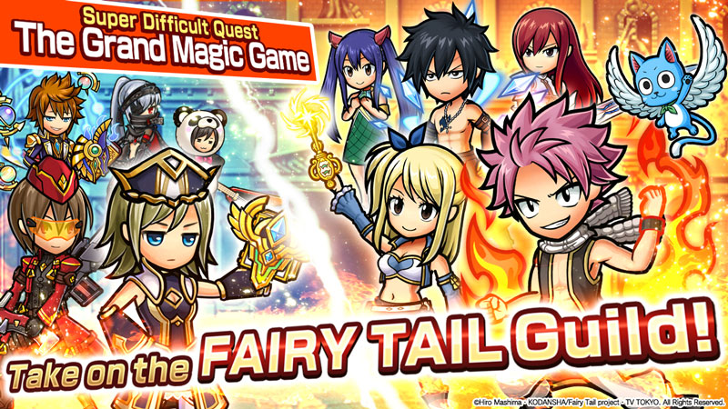 Collaboration Event with Popular Anime Series FAIRY TAIL Begins in