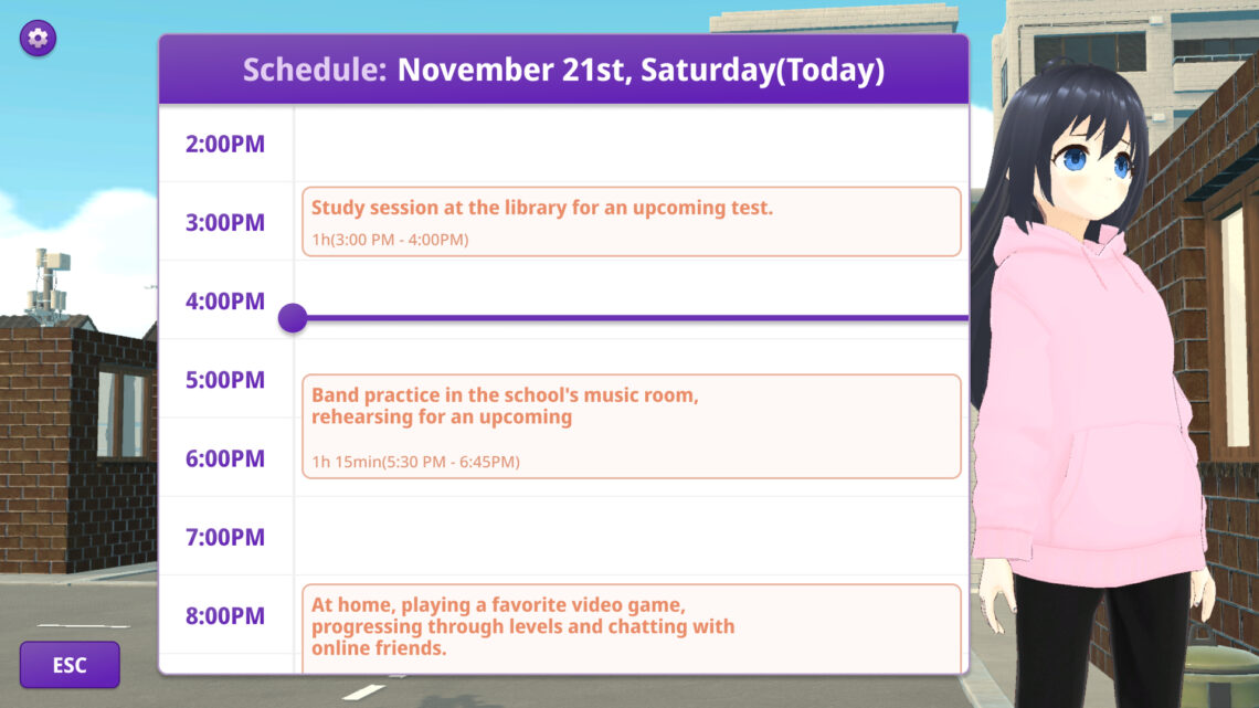 Generative AI-NPC Life Simulation Sandbox for OTAKU “Ememe” ! Wishlist is open for Early Access ver in Steam & EpicGames